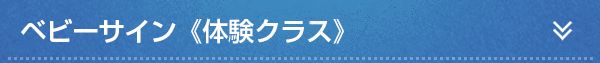 ベビーサイン《体験クラス》